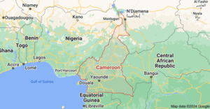 Cameroon and  surrounding countries